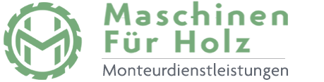 Logo von Holzbearbeitungsmaschinen Monteurdienstleistungen mit Link zur Homeseite